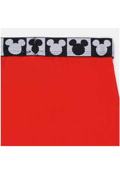 Boxeri baieti, bumbac, Mickey Mouse, rosu