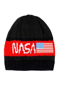 Caciula iarna, acril, Nasa, gri inchis