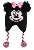 Caciula Minnie Mouse, negru cu roz