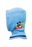 Cagula Mickey tricot, albastra deschis