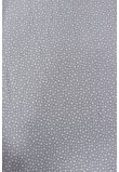 Cearceaf bumbac, gri cu stelute albe, 120x60 cm-REPUS
