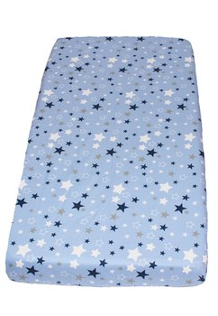 Cearceaf patut, stelutele albastre, 120x60cm