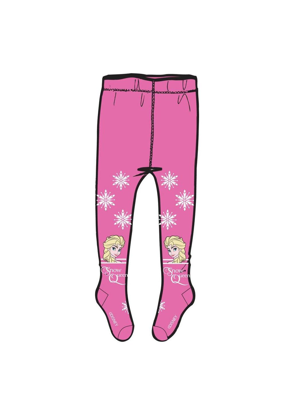 Ciorapi cu chilot, roz, Snow Queen Chilot