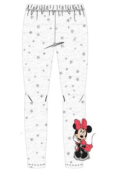 Colanti Minnie Mouse , gri cu stelute argintii