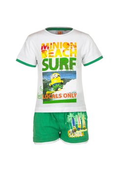 Compleu, Minion Surf, alb cu verde
