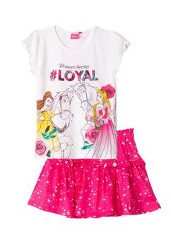 Compleu Princess besties Loyal, alb
