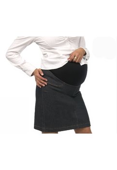 Fusta gravide, jeans, bluemarin