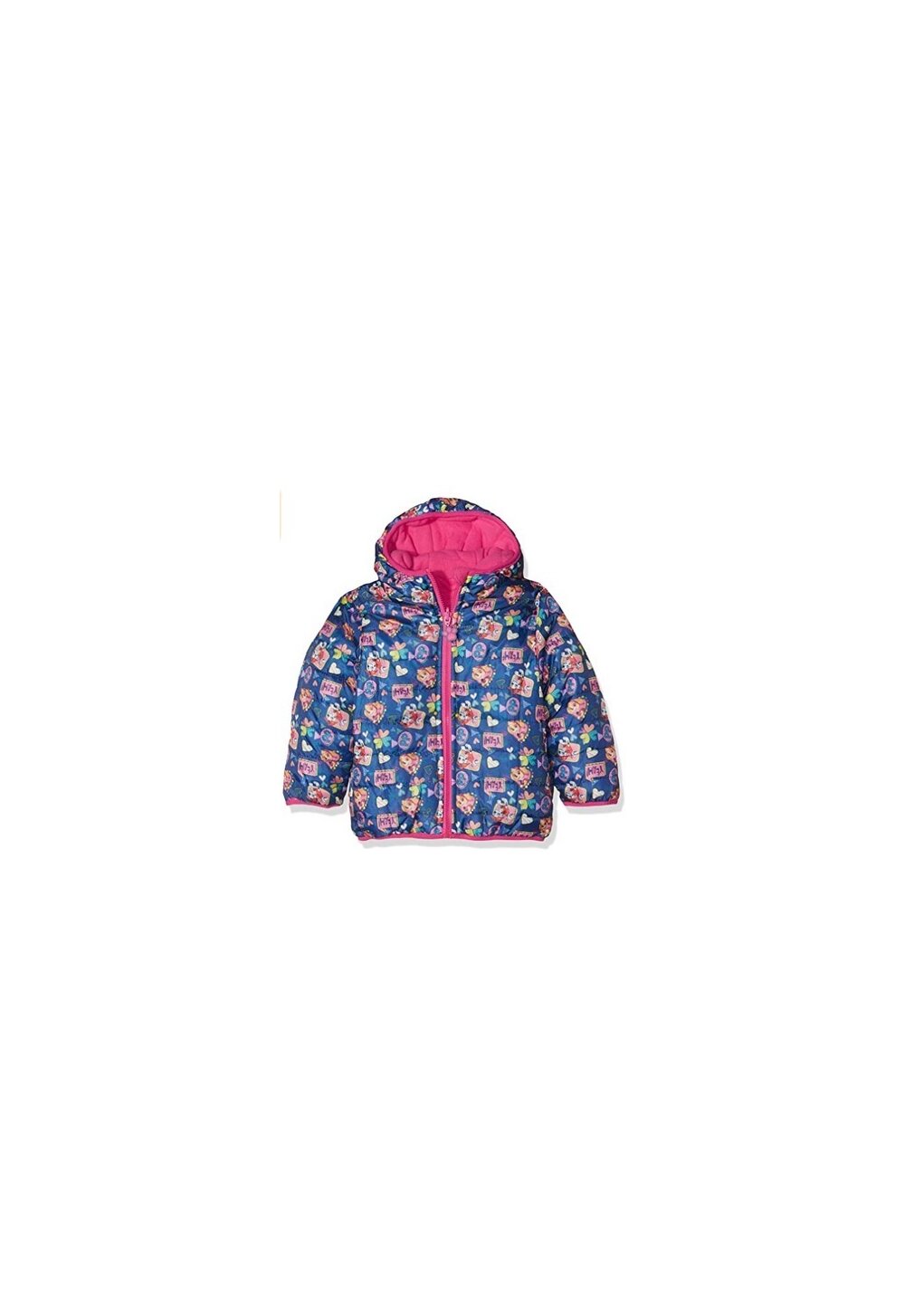 Geaca fete, Paw, reversibila, bluemarin