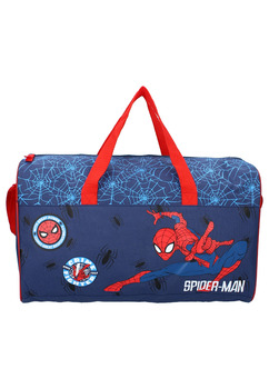 Geanta sport, Spider Man, Crime Fighter, bleumarin, 40 x 19 x 24 cm