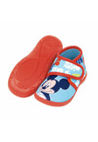 Incaltaminte interior, material textil, Oh Boy Mickey, albastru