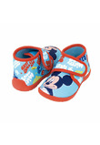 Incaltaminte interior, material textil, Oh Boy Mickey, albastru