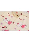 Lenjerie  4 piese kitty crem, 120 x  60 cm