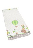 Lenjerie 5 piese, bufnite mari, verzi 120x60 cm