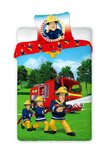 Lenjerie de pat, Fireman Sam, 160 x 200 cm