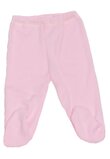 Pantaloni bebe cu botosi roz deschis