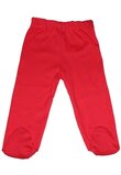 Pantaloni bebe cu elastic rosii