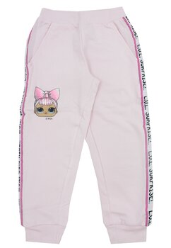 Pantaloni trening, bumbac, LOL Surprise, roz