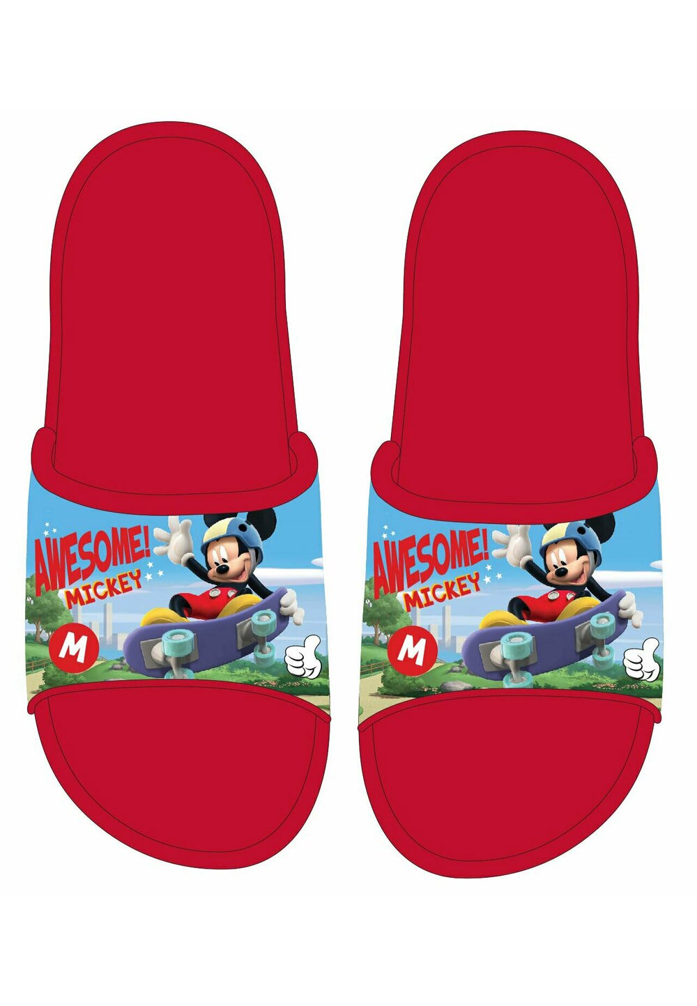 Papuci, Awesome Mickey, Rosii