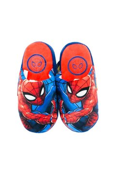 Papuci de casa, poliester, Spider Man, multicolor