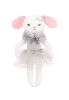 Papusa, iepurasul Lolly, alb, 32 cm