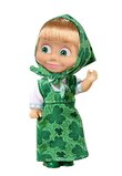 Papusa Masha, cu rochita verde