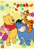 Paturica  groasa, Pooh si prietenii, 100 x 140 cm