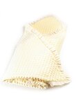 Paturica soft dubla botez ,crem, 80 x 100 cm