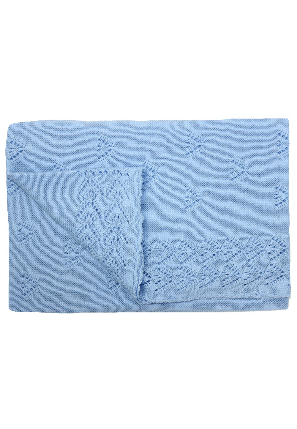 Paturica tricotata, Ana, albastra, 90x90cm 90x90cm