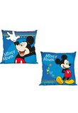 Perna, albastra, Mickey Mouse, 40x40cm