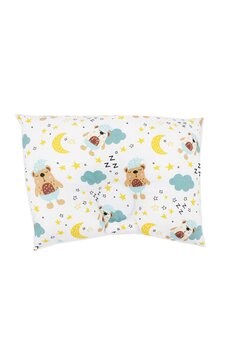 Perna bebe, impotriva plagiocefaliei, Ursuletul Zzz, multicolor, 35x25 cm
