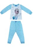 Pijama Elsa, turcoaz cu fulgi de zapada