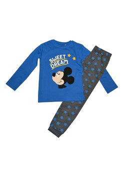 Pijama ML, bumbac, Sweet Dream, Mickey Mouse, albastra