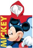 Poncho Mickey Mouse, rosu 55 x 110 cm