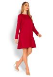 Rochie maneca lunga, rosie
