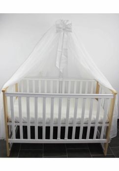 Baldachin universal, alb, 590 x 165 cm