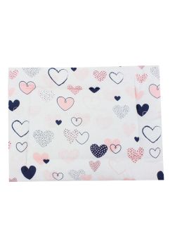 Perna slim, bumbac, Hello Pink, multicolor, 37 x 28 cm