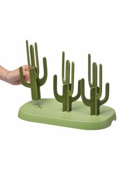 Suport pentru biberoane, Cactus, verde