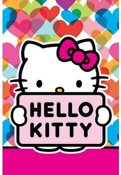 Prosop de maini, Hello Kitty, Cute, 40x60 cm