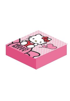 Prosopel magic, Hello Kitty, roz cu buline, 30x30cm
