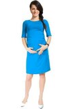 Rochie gravide, Lauren, albastru