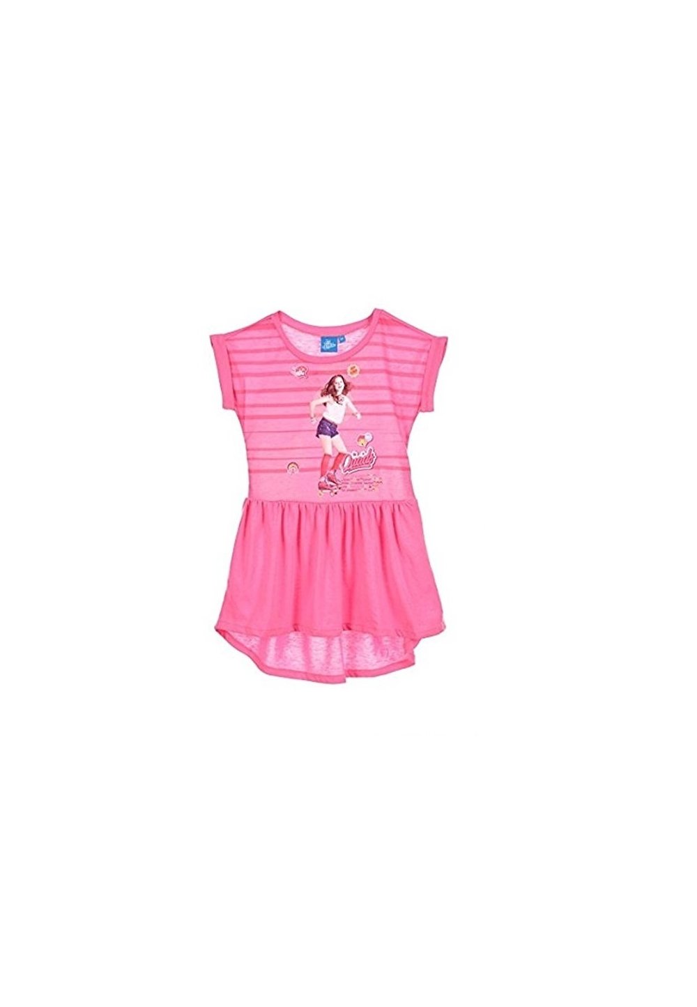 Rochie maneca scurta, Soy Luna, roz