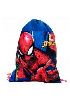 Sac poliester, Spider Man, bleumarin, 42 x 31 cm