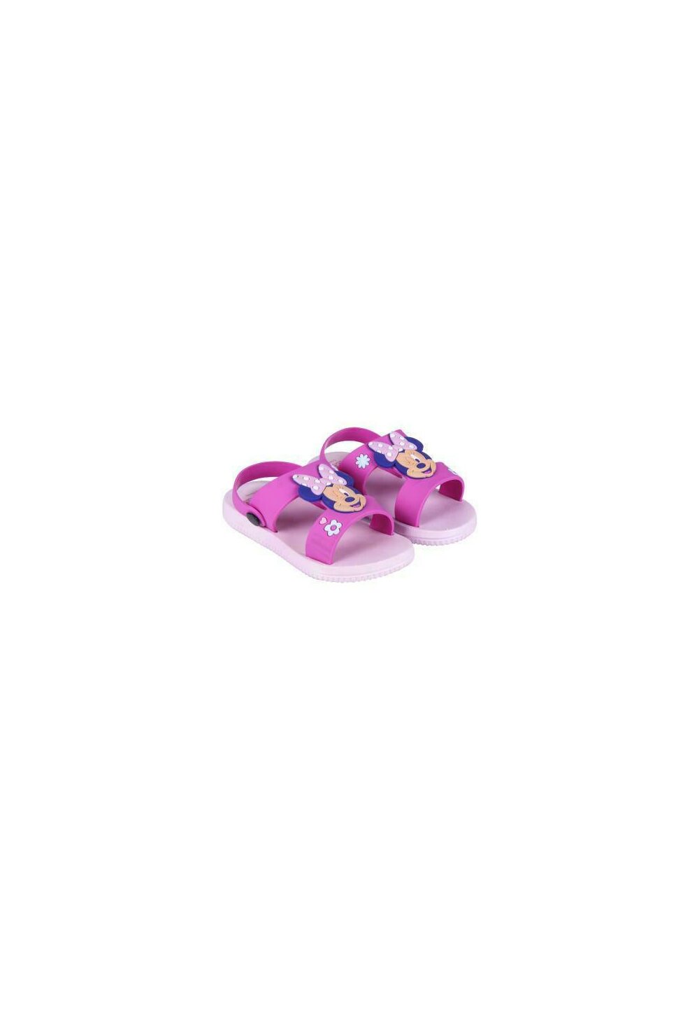 Sandale, Minnie M. roz cu floricele