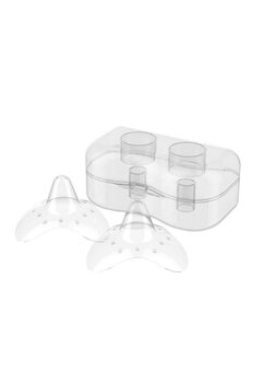 Set 2 protectii silicon pentru san, Natural Nursing, 21mm, marimea S