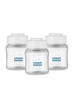 Set 3 recipiente, Express care, pentru pastrarea laptelui matern, 120ml
