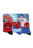 Set 3 sosete Spider-Man, rosu +albastru