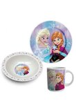 Set mic dejun, ceramic, Anna si Elsa