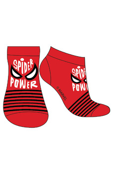 Sosete, 65% bumbac, Spider Power, rosu