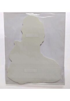 Sticker perete, Ariel, verde, 25 x 1 x 20 cm