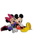 Sticker perete, Minnie si Mickey